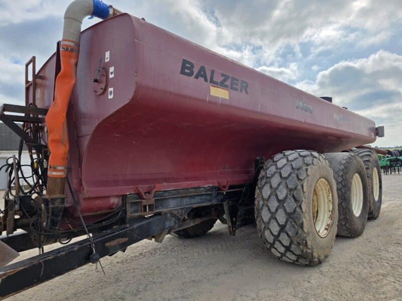 7400 Gallon TriAxle Balzer Tanker