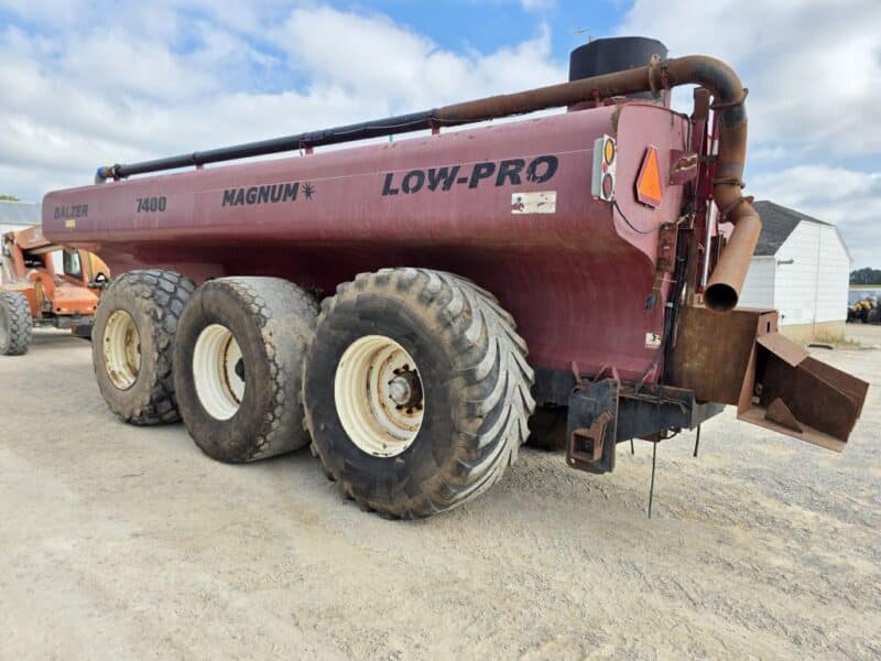 7400 Gallon TriAxle Balzer Tanker