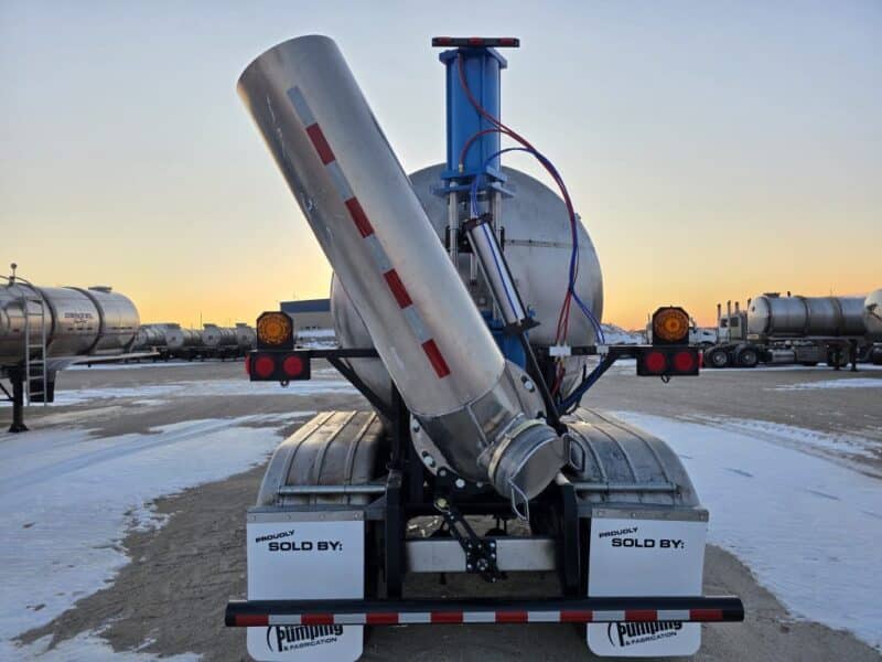 U-4811 1989 Sunshine 7000 Gallon Stainless Steel Semi Tanker