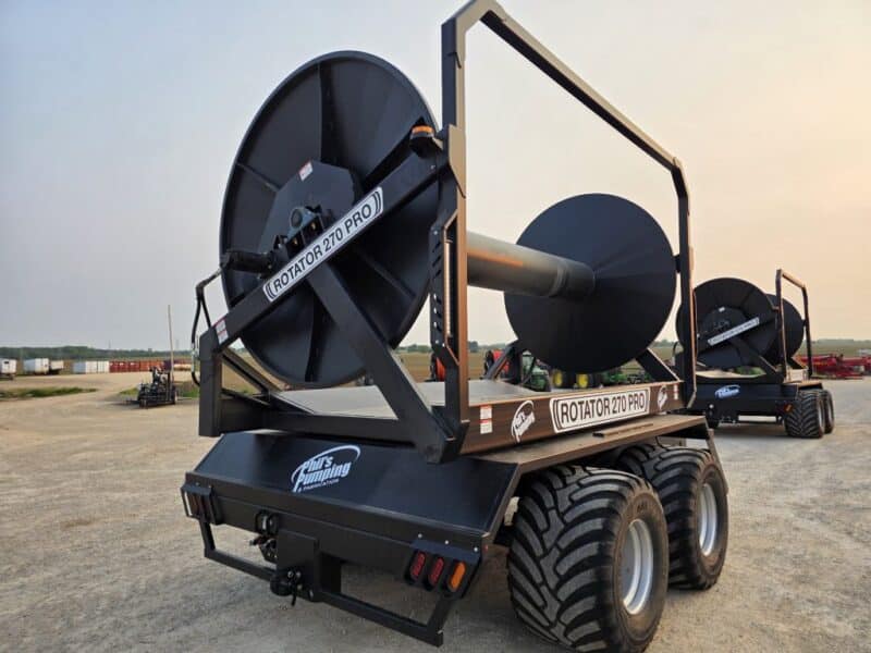 New BLACKOUT Phil’s Pumping Rotator 270 PRO Turn Table Cart, 14-10″ MAX Hose Capacity