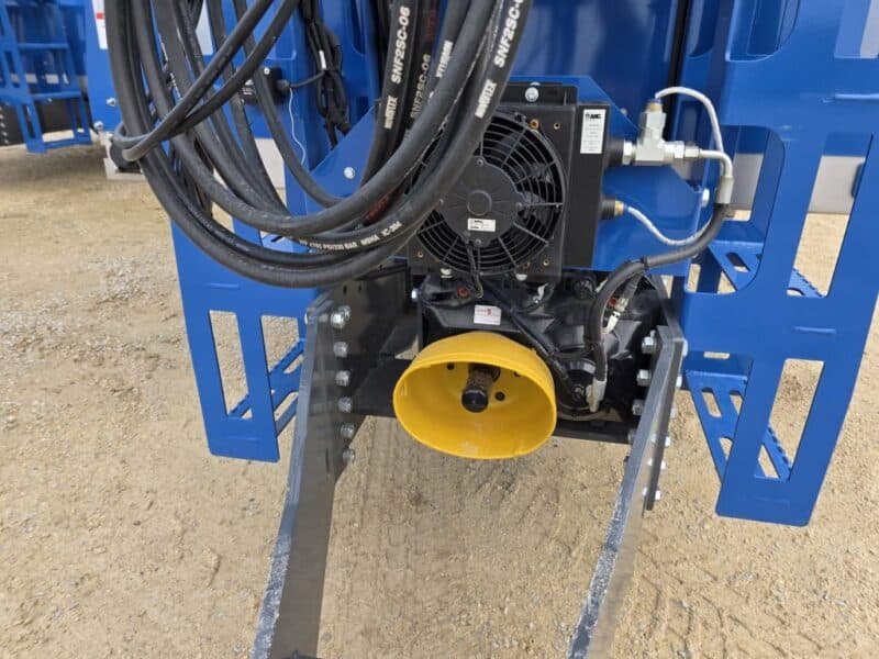 9540 Penta Trailer Mixer w. Cyclone Augers