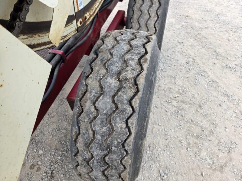Hydro Tandem Axle Hose Cart. Hydraulic Drive. Holds 1 Mile of 6″