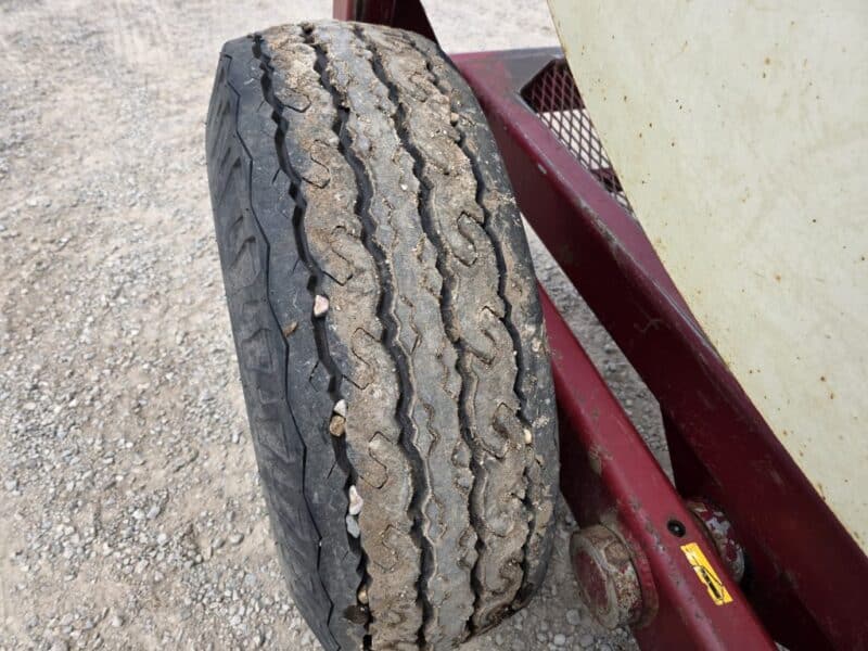 Hydro Tandem Axle Hose Cart. Hydraulic Drive. Holds 1 Mile of 6″