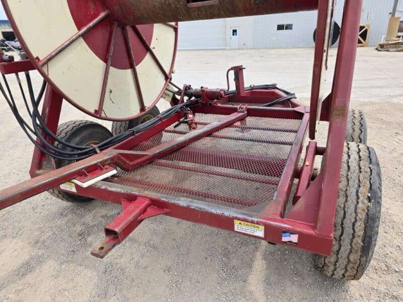 Hydro Tandem Axle Hose Cart. Hydraulic Drive. Holds 1 Mile of 6″