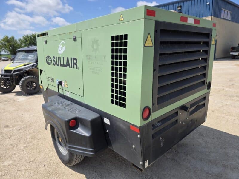 AC-92 375 CFM 2015 Sullair John Deere Engine Air Compressor