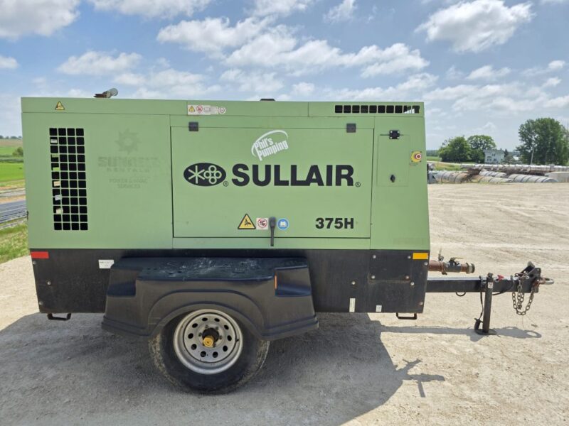 AC-92 375 CFM 2015 Sullair John Deere Engine Air Compressor