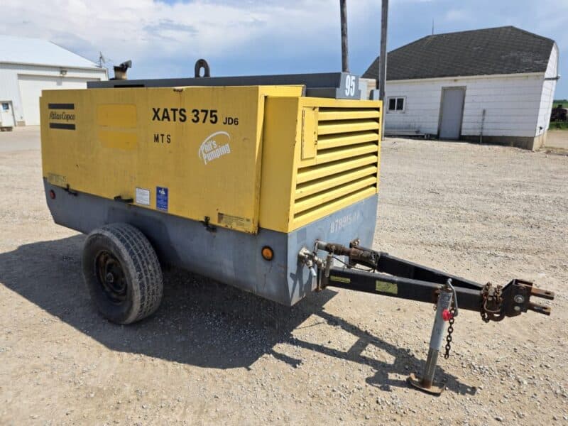 AC-95 375 CFM 2011 Atlas John Deere Engine Air Compressor