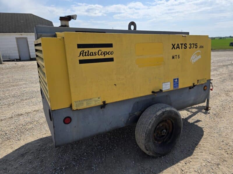 AC-95 375 CFM 2011 Atlas John Deere Engine Air Compressor