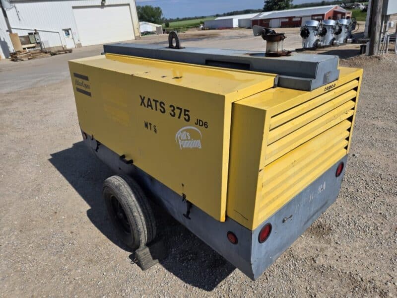AC-95 375 CFM 2011 Atlas John Deere Engine Air Compressor