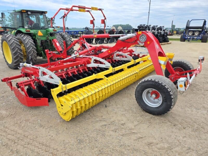 New 6001T 20′ Pull Type Pottinger Terra Disc with Pack Ring roller