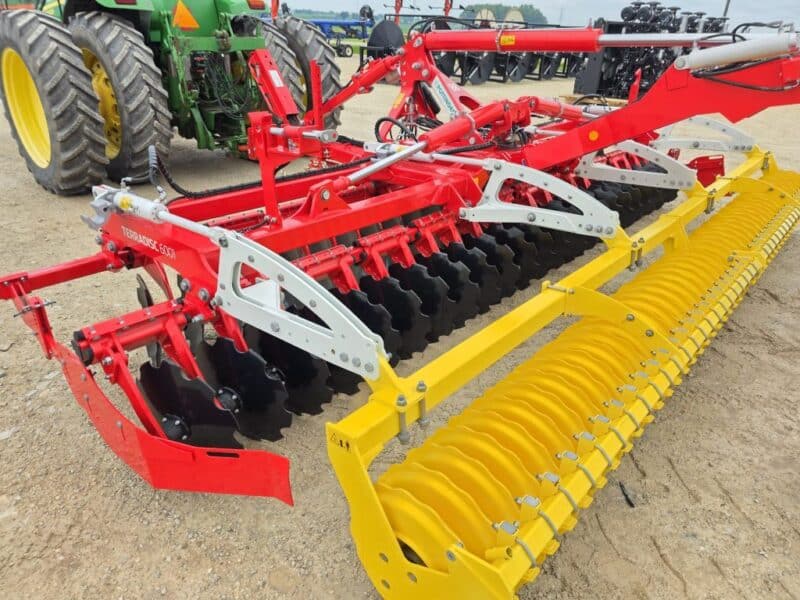 New 6001T 20′ Pull Type Pottinger Terra Disc with Pack Ring roller