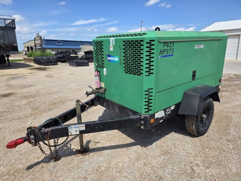 AC-91 425 CFM 2018 Doosan Cummins Engine Air Compressor