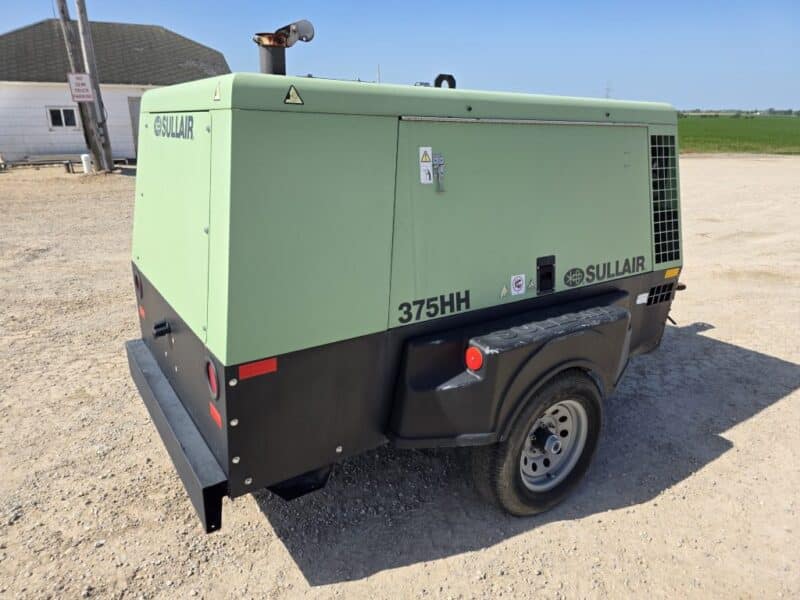 AC-93 375 CFM 2018 Sullair John Deere Engine Air Compressor