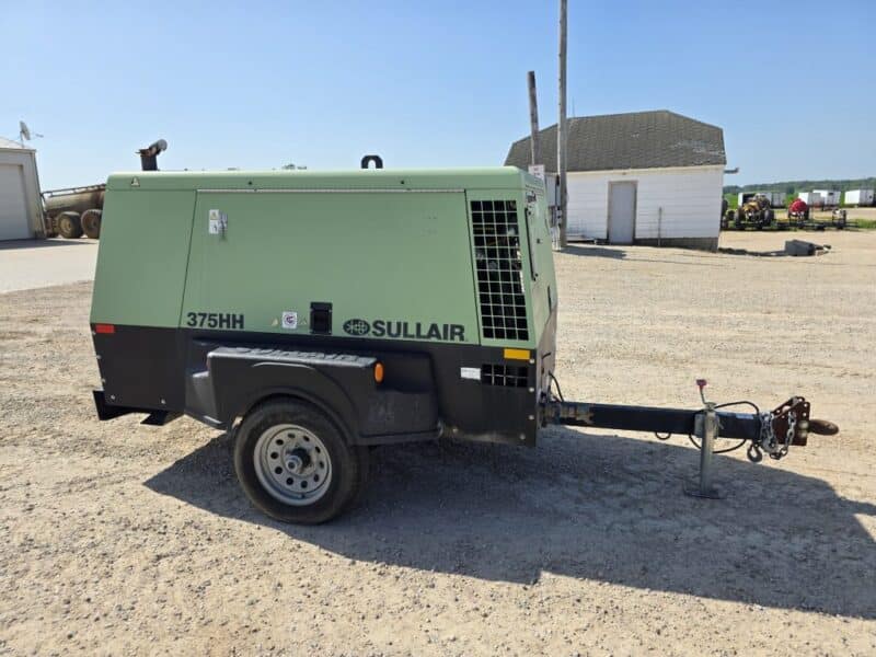 AC-93 375 CFM 2018 Sullair John Deere Engine Air Compressor