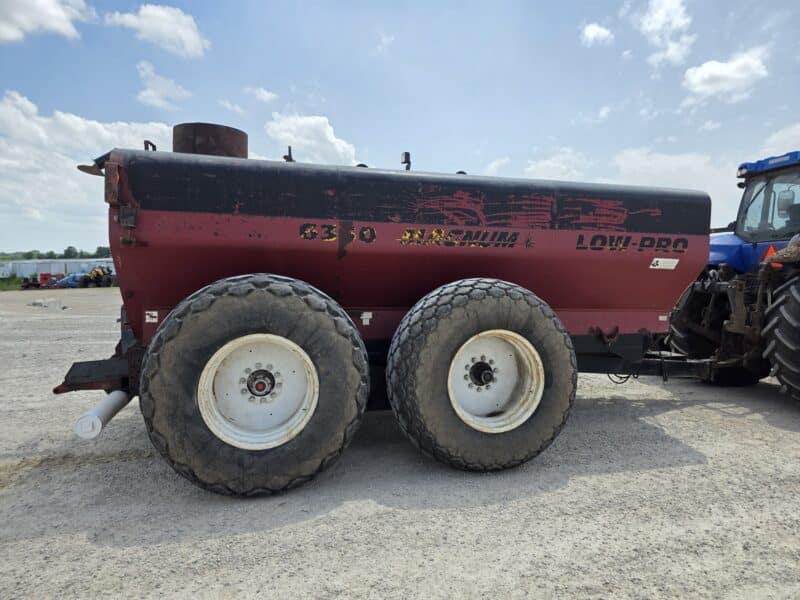 6350 Balzer Low Pro Tanker with Top Spread & Low Spread Option