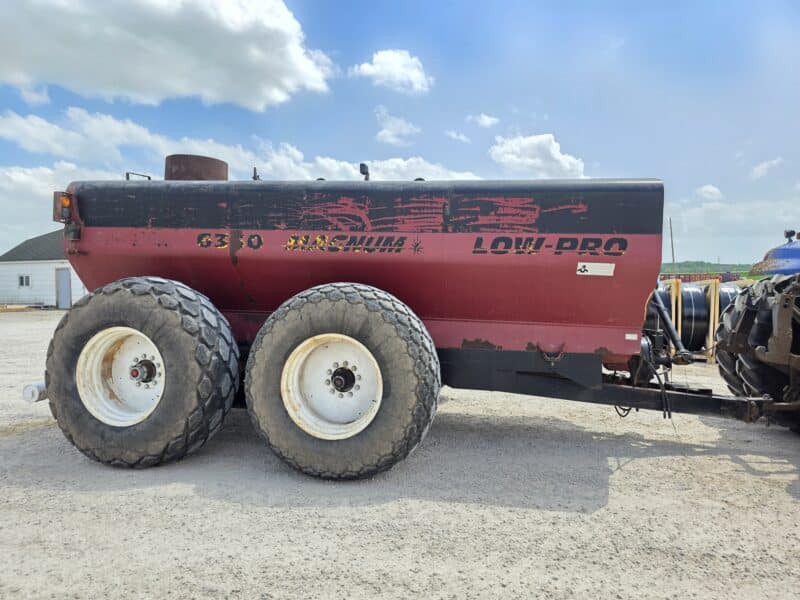 6350 Balzer Low Pro Tanker with Top Spread & Low Spread Option