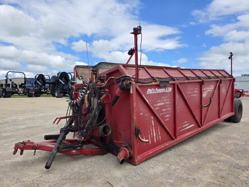4000 Gallon Phil’s Pumping Manure Transfer Dumpster