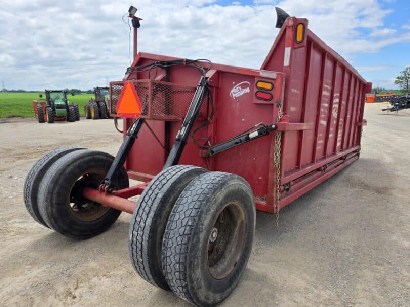 4000 Gallon Phil’s Pumping Manure Transfer Dumpster