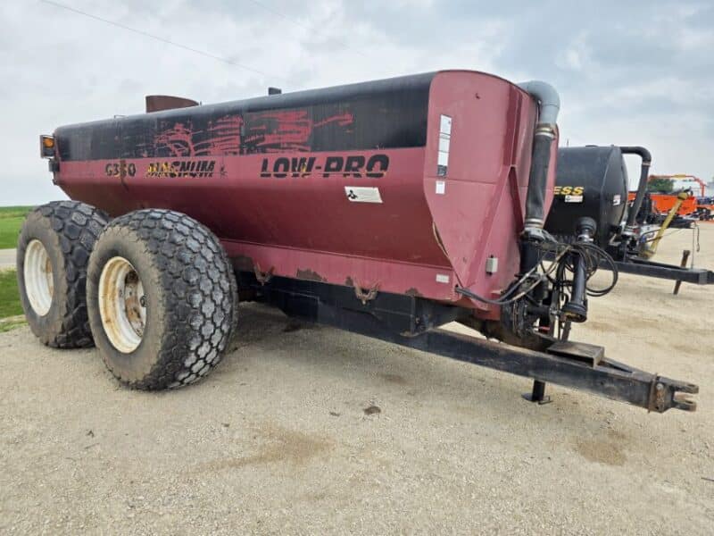 6350 Balzer Low Pro Tanker with Top Spread & Low Spread Option