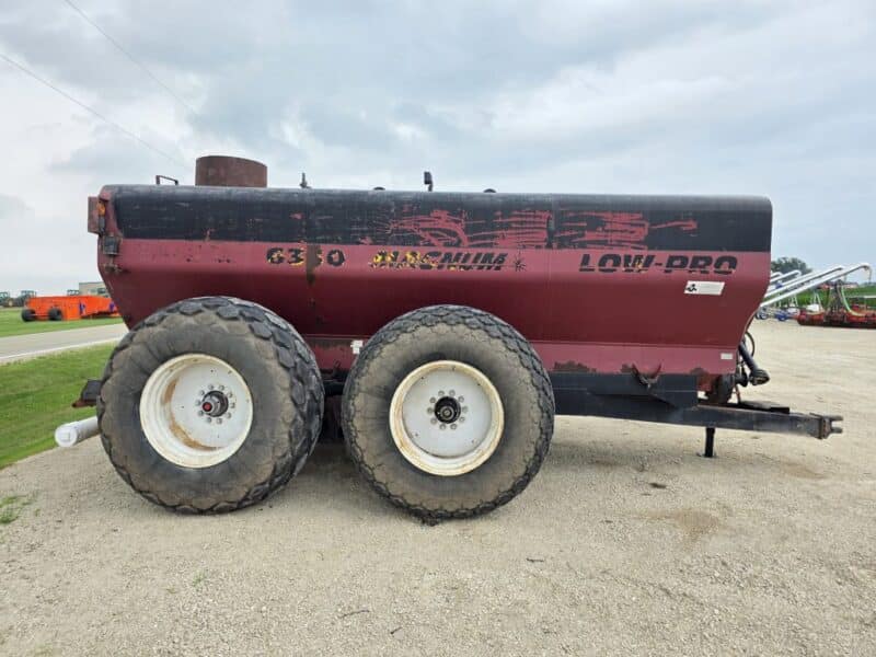 6350 Balzer Low Pro Tanker with Top Spread & Low Spread Option