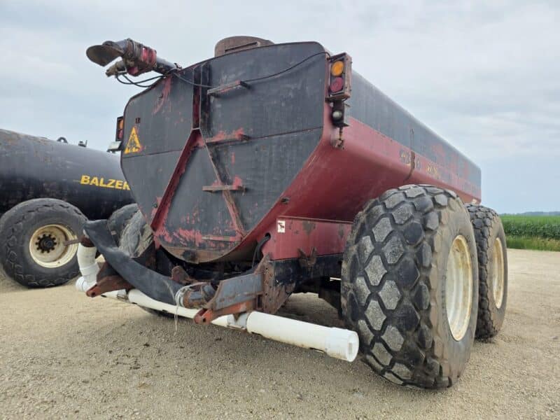 6350 Balzer Low Pro Tanker with Top Spread & Low Spread Option