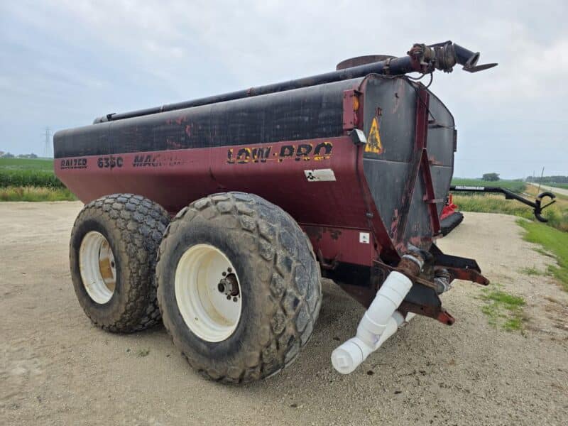 6350 Balzer Low Pro Tanker with Top Spread & Low Spread Option