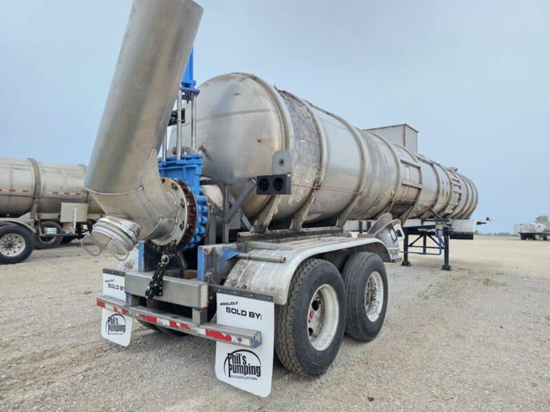 U-4823 1998 Nova 7000 Gallon Stainless Steel Semi Tanker