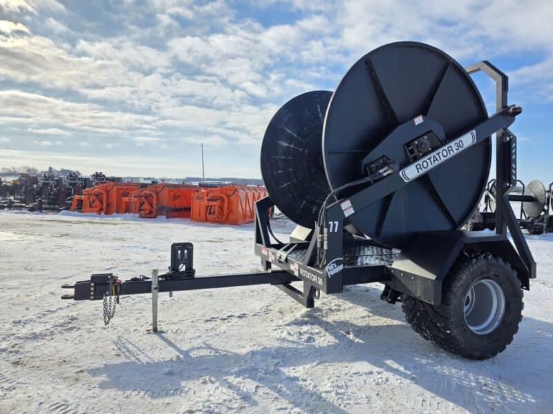 #77 Phil’s Pumping Rotator 30 Hose Reel Holds 10-8″