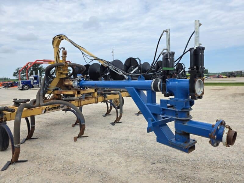 15′ Toolbar with 7 Shanks 6″ Stinger (Flowmeter Sold Separately)
