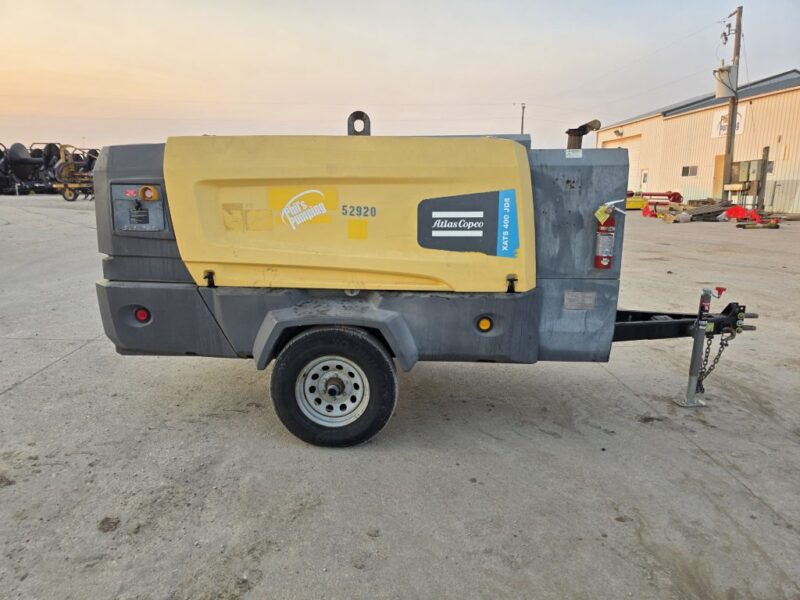 AC-97 400 CFM 2017 Atlas Copco John Deere Engine Air Compressor