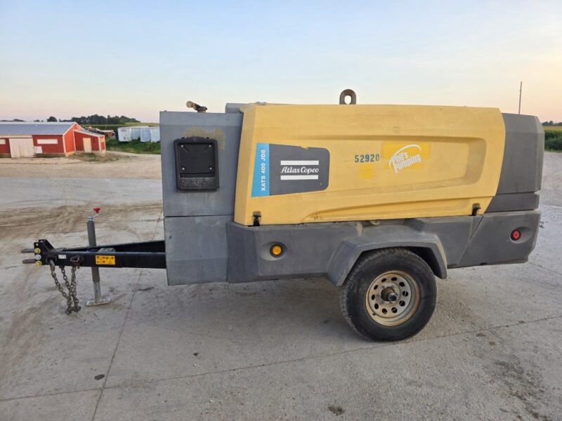 AC-97 400 CFM 2017 Atlas Copco John Deere Engine Air Compressor