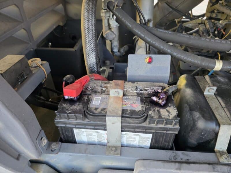 AC-97 400 CFM 2017 Atlas Copco John Deere Engine Air Compressor