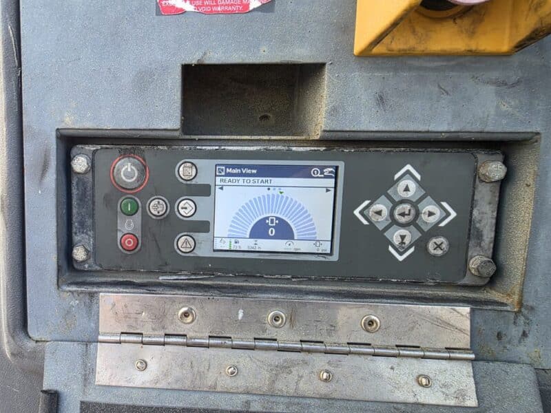 AC-97 400 CFM 2017 Atlas Copco John Deere Engine Air Compressor