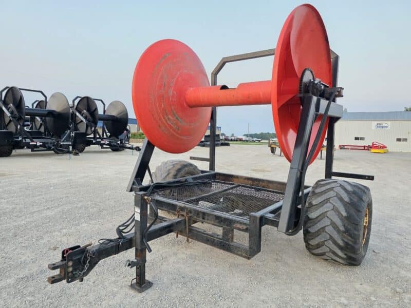 Hydraulic Hose Reel, Holds 1 Mile of 8″ Hose