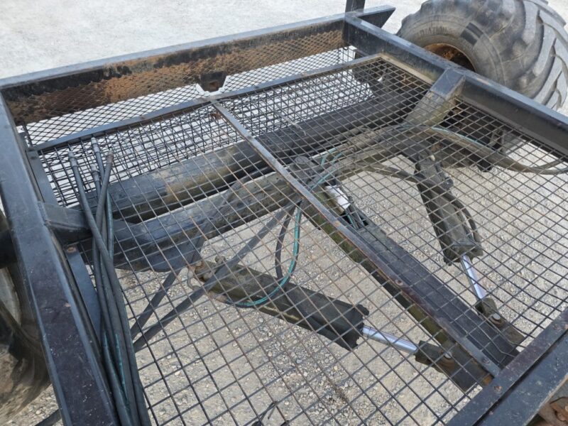 Hydraulic Hose Reel, Holds 1 Mile of 8″ Hose