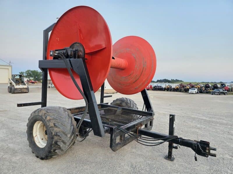 Hydraulic Hose Reel, Holds 1 Mile of 8″ Hose