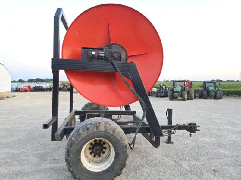 Hydraulic Hose Reel, Holds 1 Mile of 8″ Hose