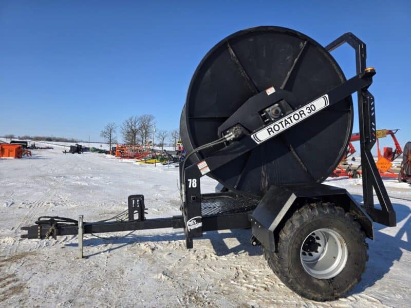 #78 Phil’s Pumping Rotator 30 Hose Reel Holds 10-8″