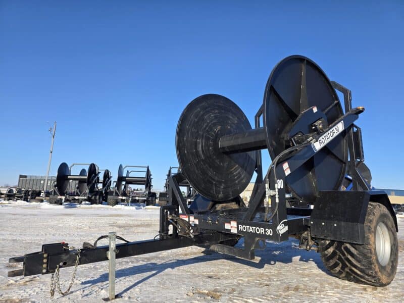 #80 Phil’s Pumping Rotator 30 Hose Reel Holds 10-8″