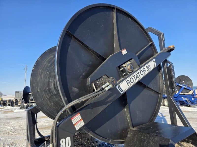 #80 Phil’s Pumping Rotator 30 Hose Reel Holds 10-8″