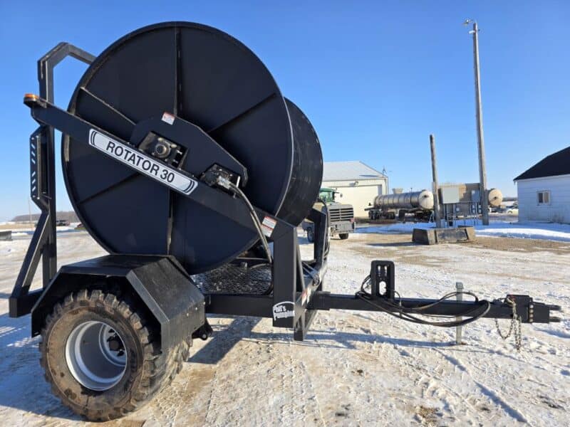 #80 Phil’s Pumping Rotator 30 Hose Reel Holds 10-8″