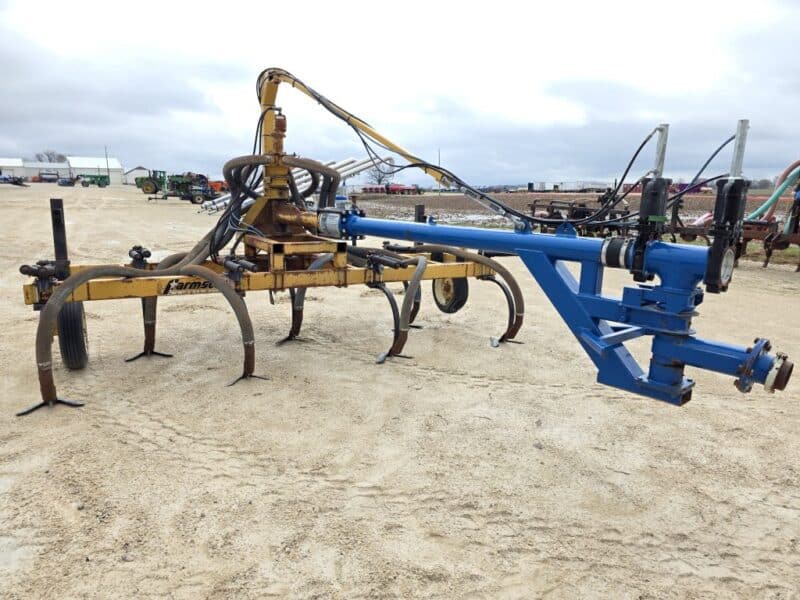 15′ Toolbar with 7 Shanks 6″ Stinger (Flowmeter Sold Separately)
