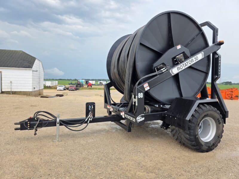 #80 Phil’s Pumping Rotator 30 Hose Reel Holds 10-8″