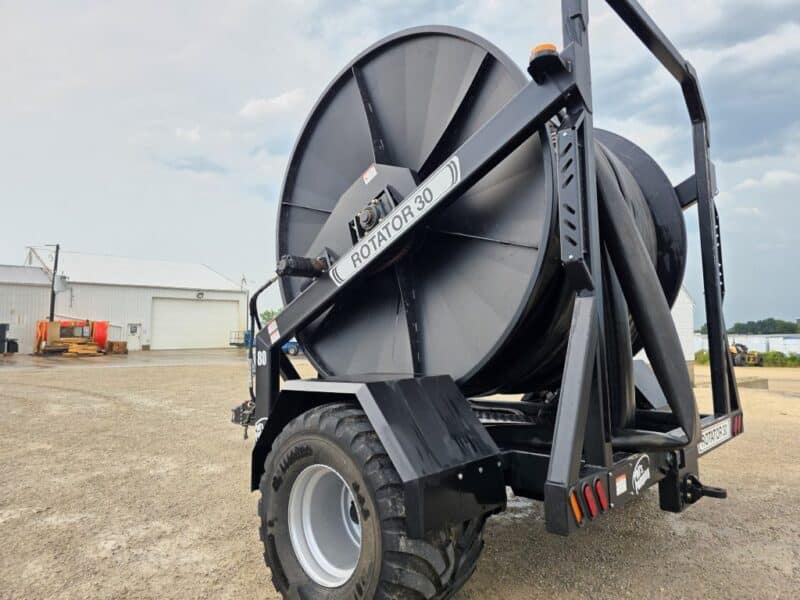 #80 Phil’s Pumping Rotator 30 Hose Reel Holds 10-8″