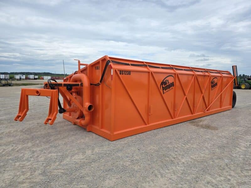 Phil’s Pumping DS1230 16,000 Gallon Manure Transfer Dumpster w. High Volume Pump