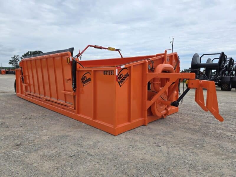 Phil’s Pumping DS1230 16,000 Gallon Manure Transfer Dumpster w. High Volume Pump