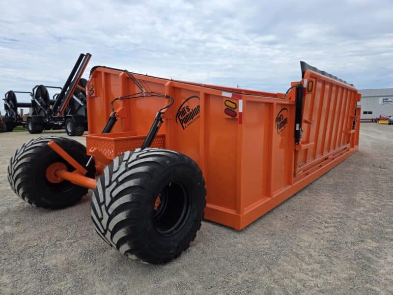 Phil’s Pumping DS1230 16,000 Gallon Manure Transfer Dumpster w. High Volume Pump