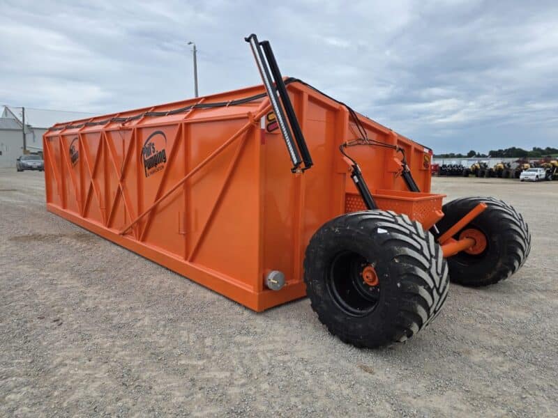 Phil’s Pumping DS1230 16,000 Gallon Manure Transfer Dumpster w. High Volume Pump