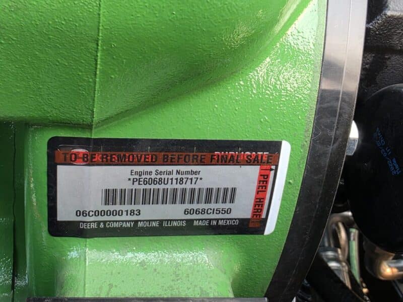 2025 Bazooka FarmStar Wolverine w. 6.8L John Deere 300 HP w. 85 Hrs