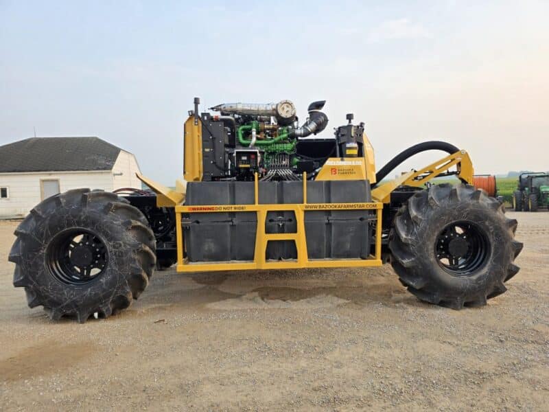 2025 Bazooka FarmStar Wolverine w. 6.8L John Deere 300 HP w. 85 Hrs